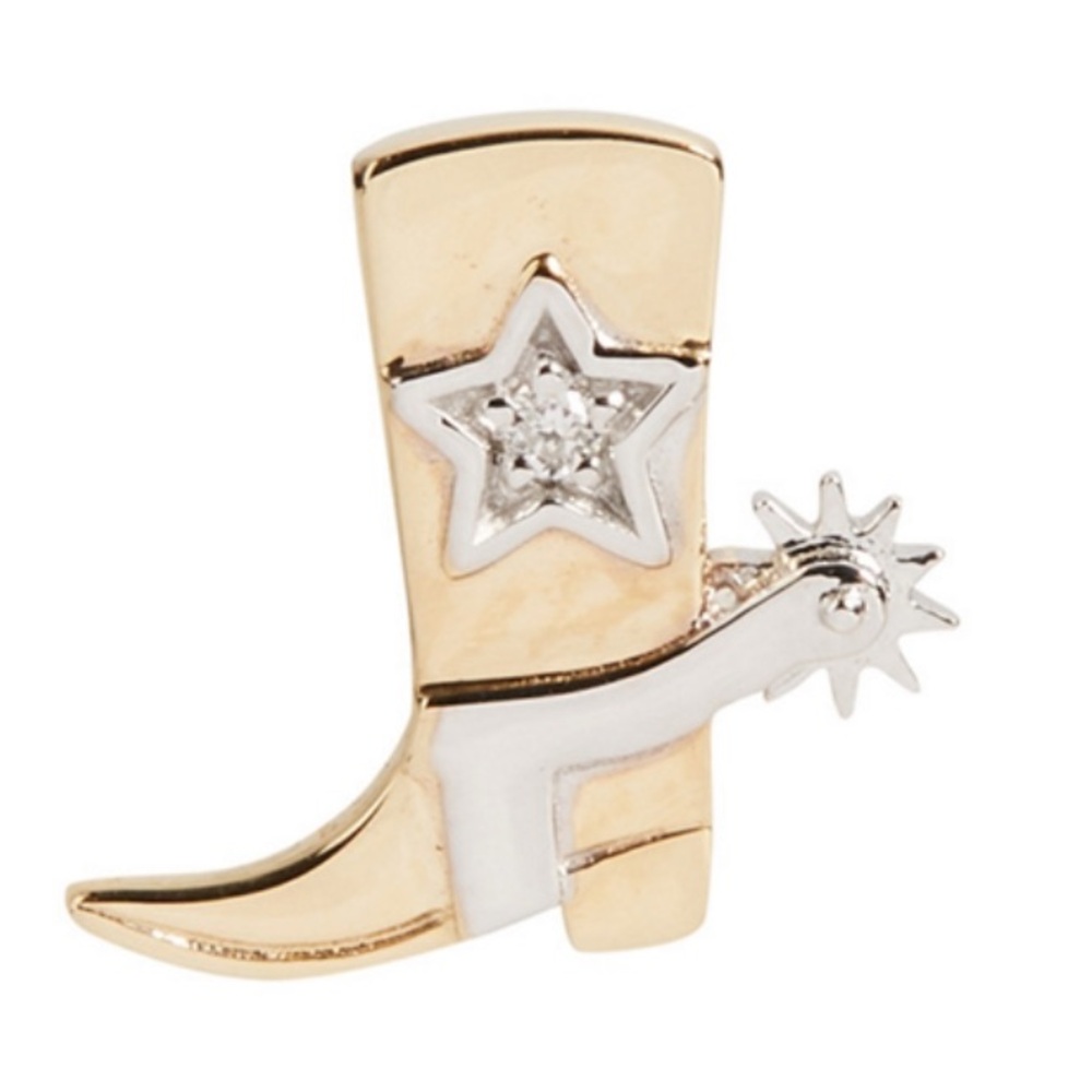 Sydney Evan Cowboy Earring - 14k Diamond